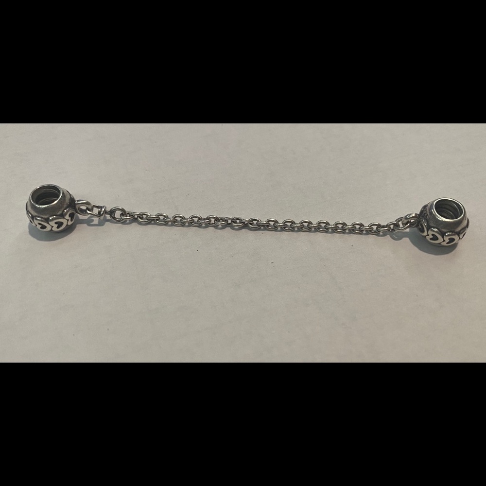 Pandora Band of Hearts Safety Chain Charm